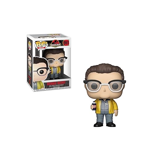 Funko Pop! Movies: Jurassic Park - Dennis Nedry Collectible Figure,Multi