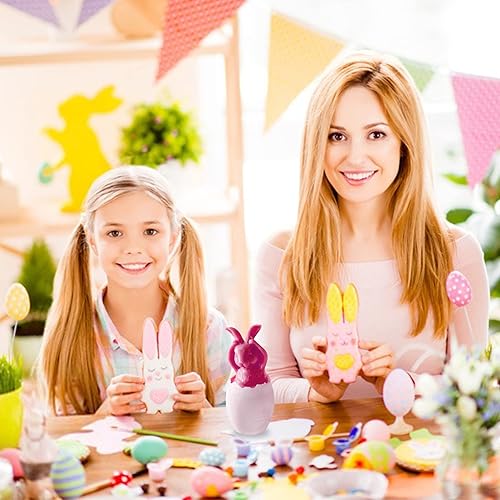 Miniatura 6 de Moldes de silicona para velas de conejo 3D molde de resina para hacer velas arcilla polimérica yeso para decoración del hogar cubierta de orejas