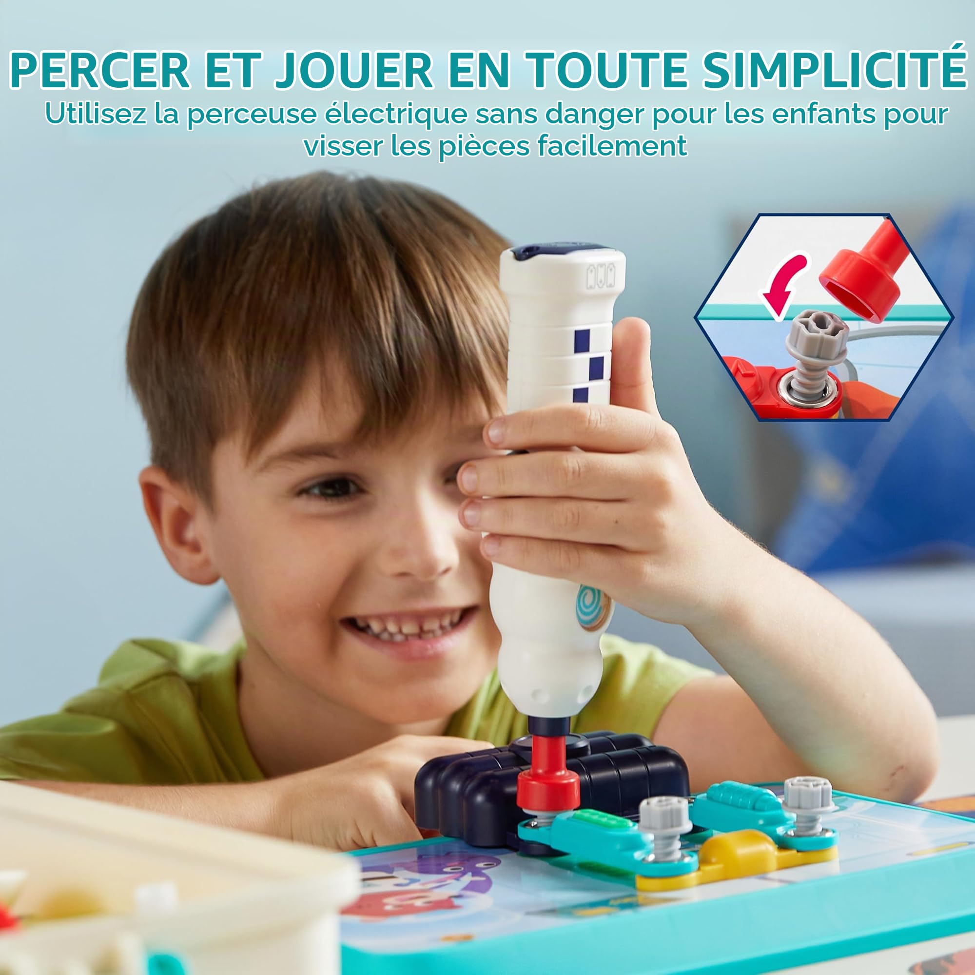 Klever Kits Circuits spatiaux pour Enfants, expériences scientifiques et physiques, kit de Circuits imprimés, Jouet éducatif pour l'école et la Famille, Cadeau pour garçons et Filles de 6 Ans et Plus