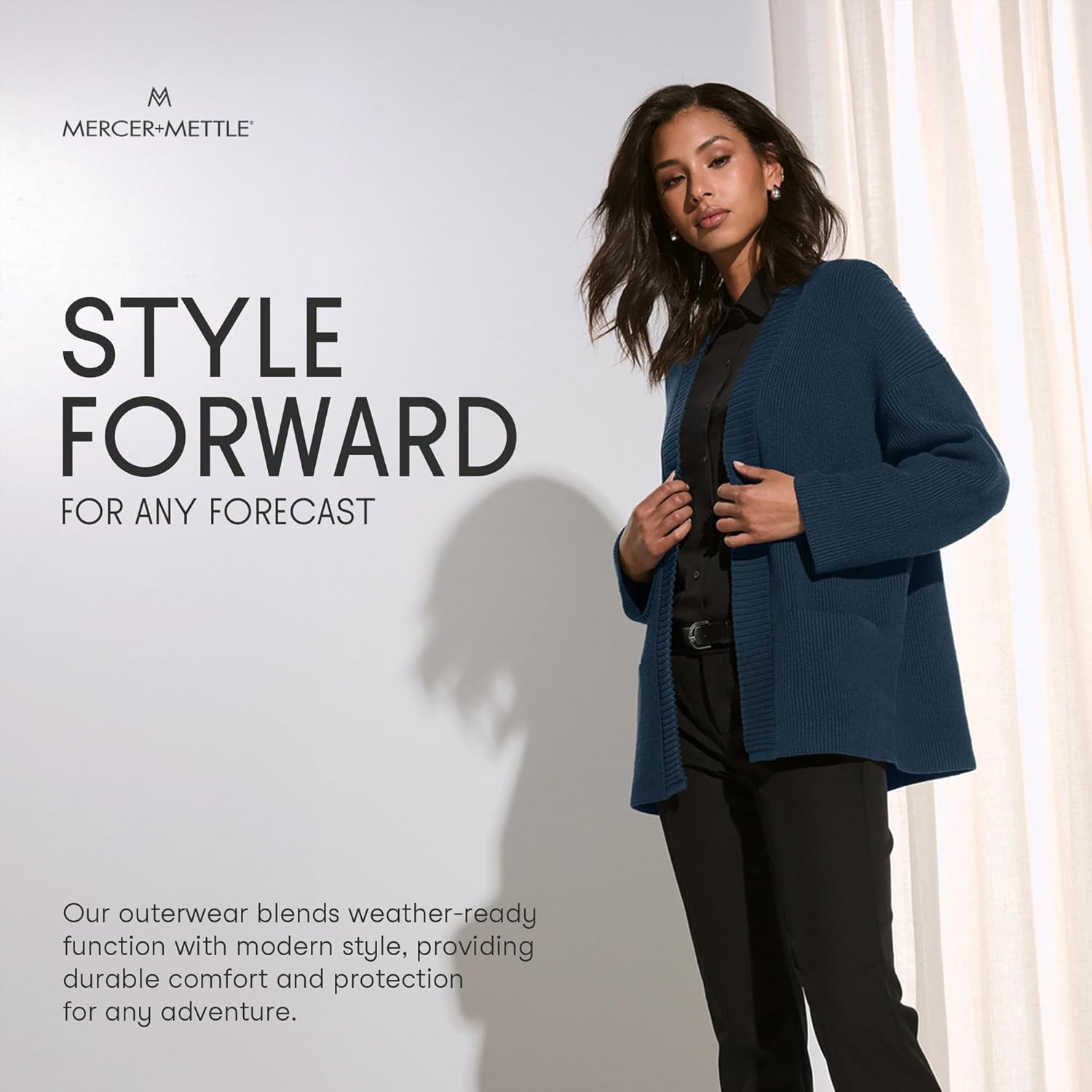 Women's Open Cardigan | Open Sweater for Women, Casual Fall Sweater for Work & Everyday Wear - Image 4