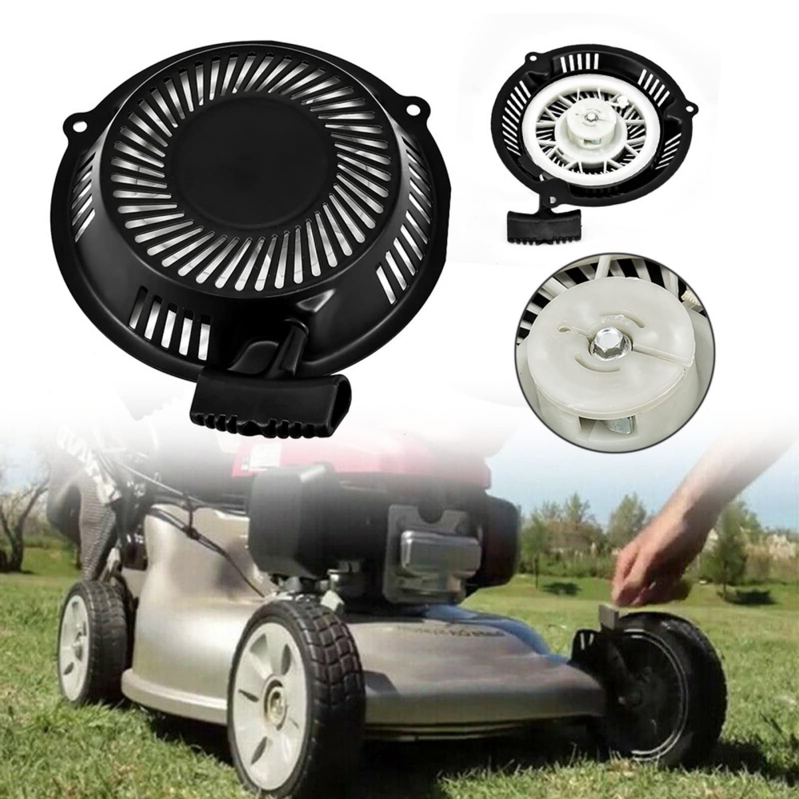 Motorino Di Avviamento A Strappo Per Tosaerba Honda GCV135/GCV160/EN2000 - Ricambio Pronto All'Uso - Foto 9