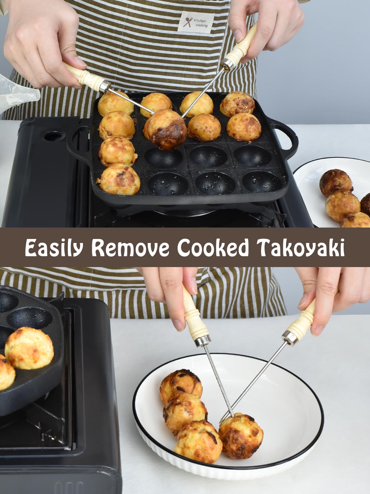 Artcome Takoyaki Pan - Make Octopus Balls! -6 Artcome Takoyaki Pan - Make Octopus Balls! -6