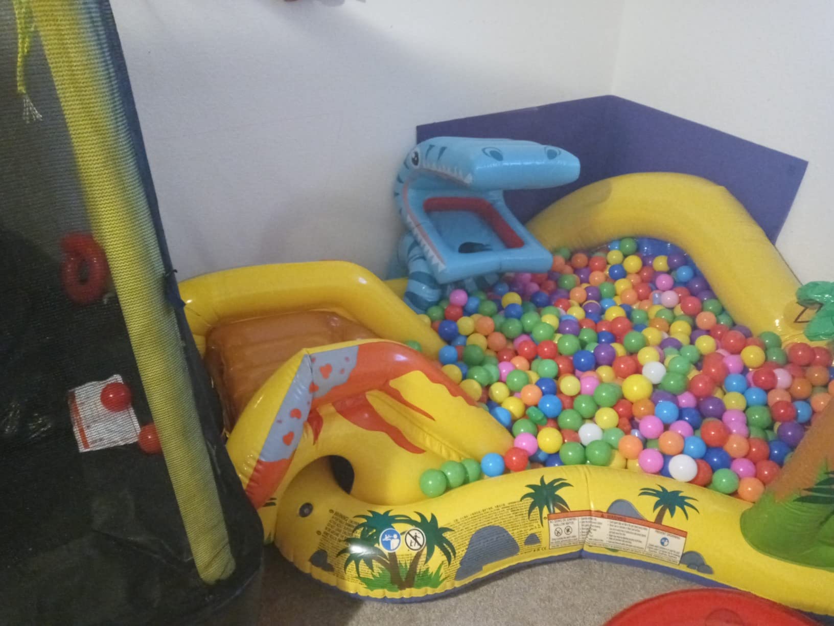 10/mo Finance Intex Dinosaur Inflatable Play Center, 98in X 75in X