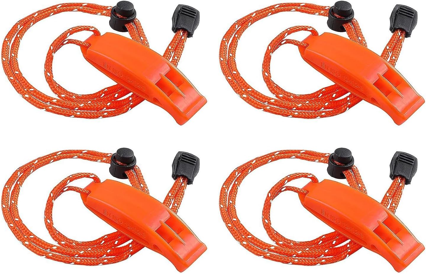 4PCS Outdoor Life Saving Dual Frequency Whistle Emergency Safety Whistle with Lanyard Lost Clip Survival Whistle Dolphin Tone Whistle Orange for Outdoor Adventure Home Escape Backpacking Tool 4PCS Outdoor Life Saving Dual Frequency Whistle Emergency Safety Whistle with Lanyard Lost Clip Survival Whistle Dolphin Tone Whistle Orange for Outdoor Adventure Home Escape Backpacking Tool