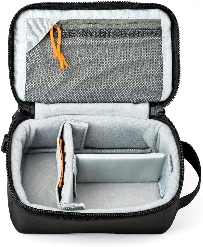 Lowepro LP36915 ViewPoint CS 40 - A Soft-Sided Protective Case for a Smartphone, GoPro or 360 Camera and Accessories,Black
