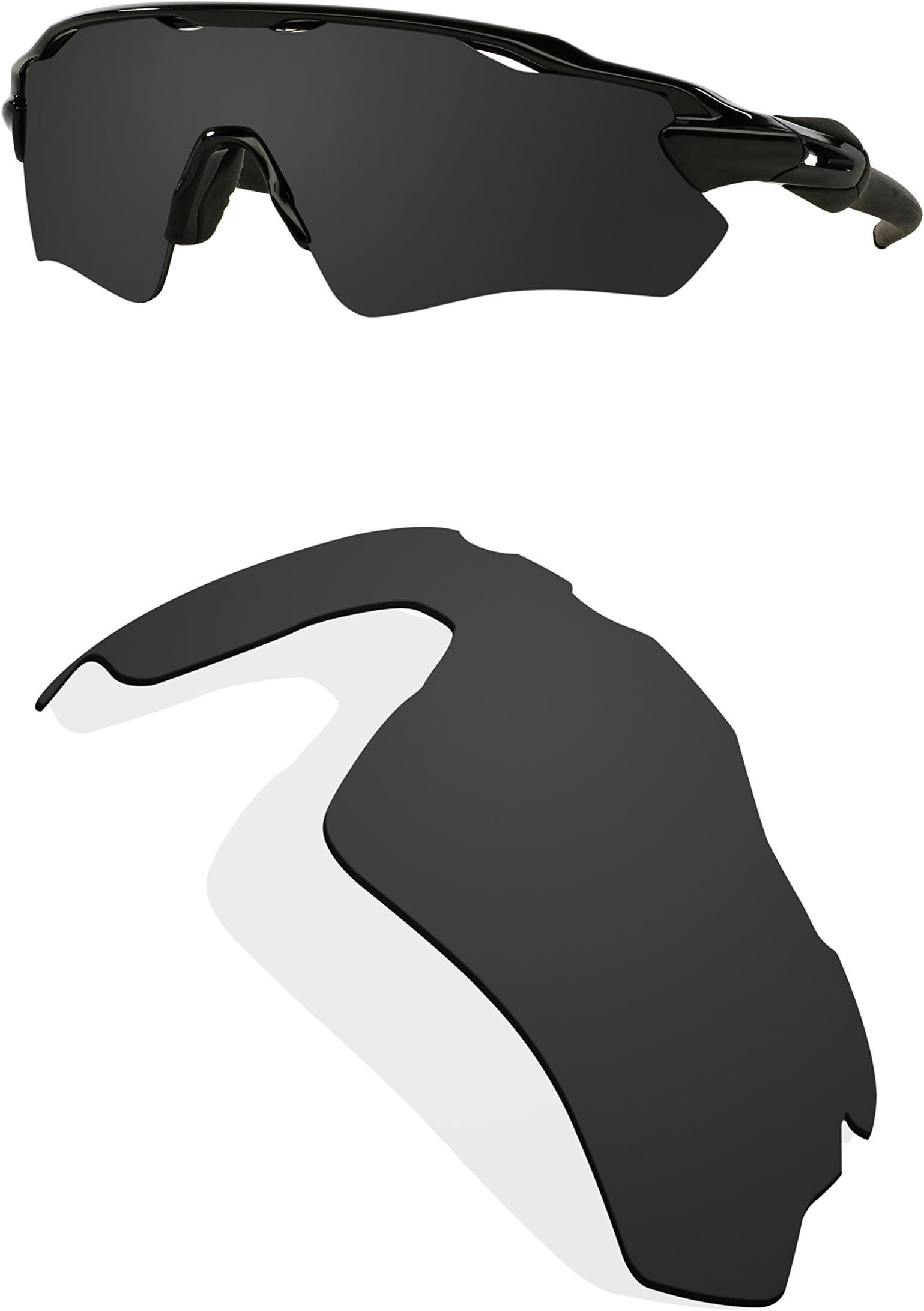 1.5mm Polarized Replacement Lenses for Oakley Radar EV Path Sunglasses OO9208 - Multiple Options