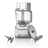 Ninja NF700 Professional XL Food Processor, 1000 Watts, 4-in-1, Chopping, Slicing/Shredding, Purees, Dough, 12-Cup Processor Bowl, Silver (Renewed)