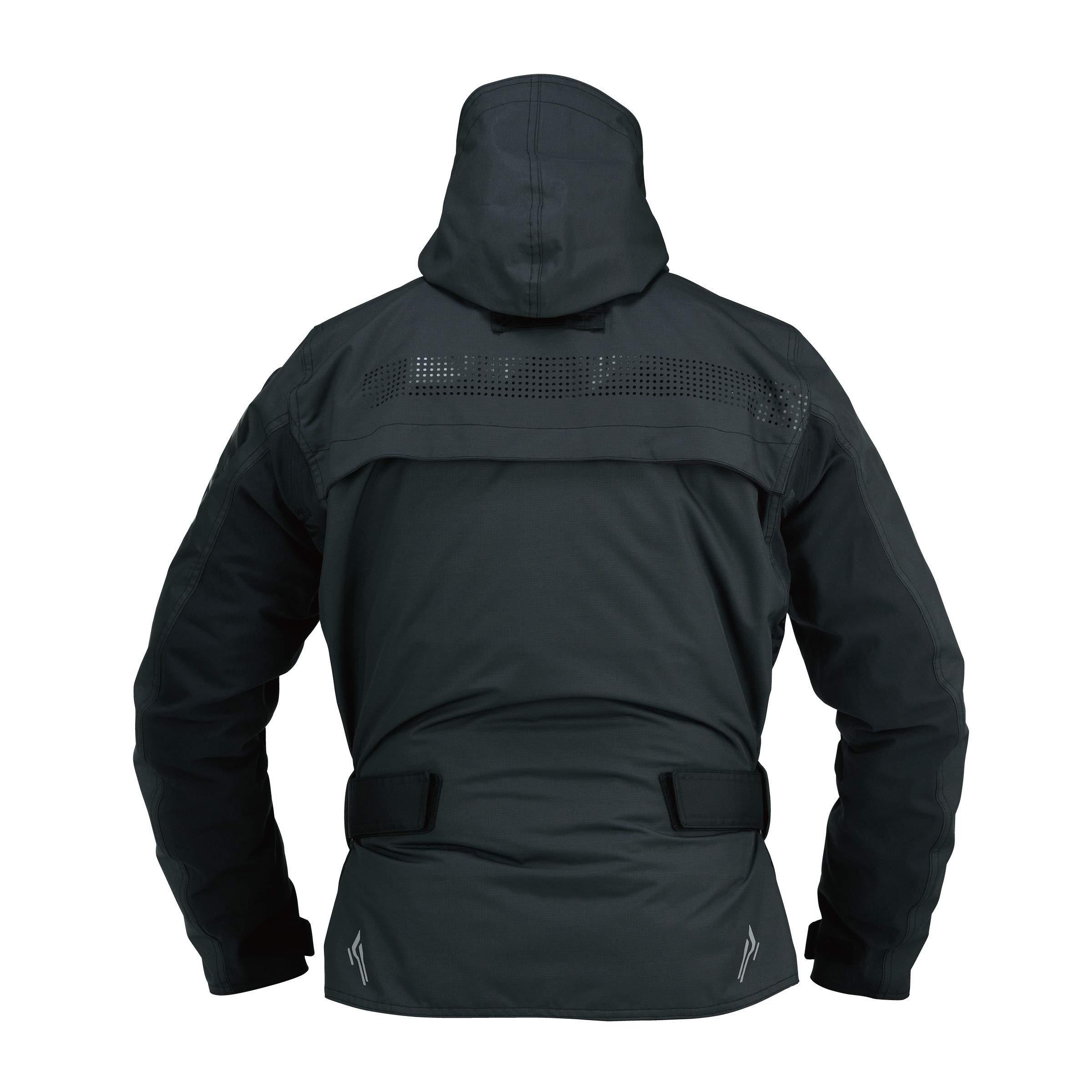 Amazon.co.jp: KUSHITANI K-2802 Aloft Hood Jacket Black Out M  