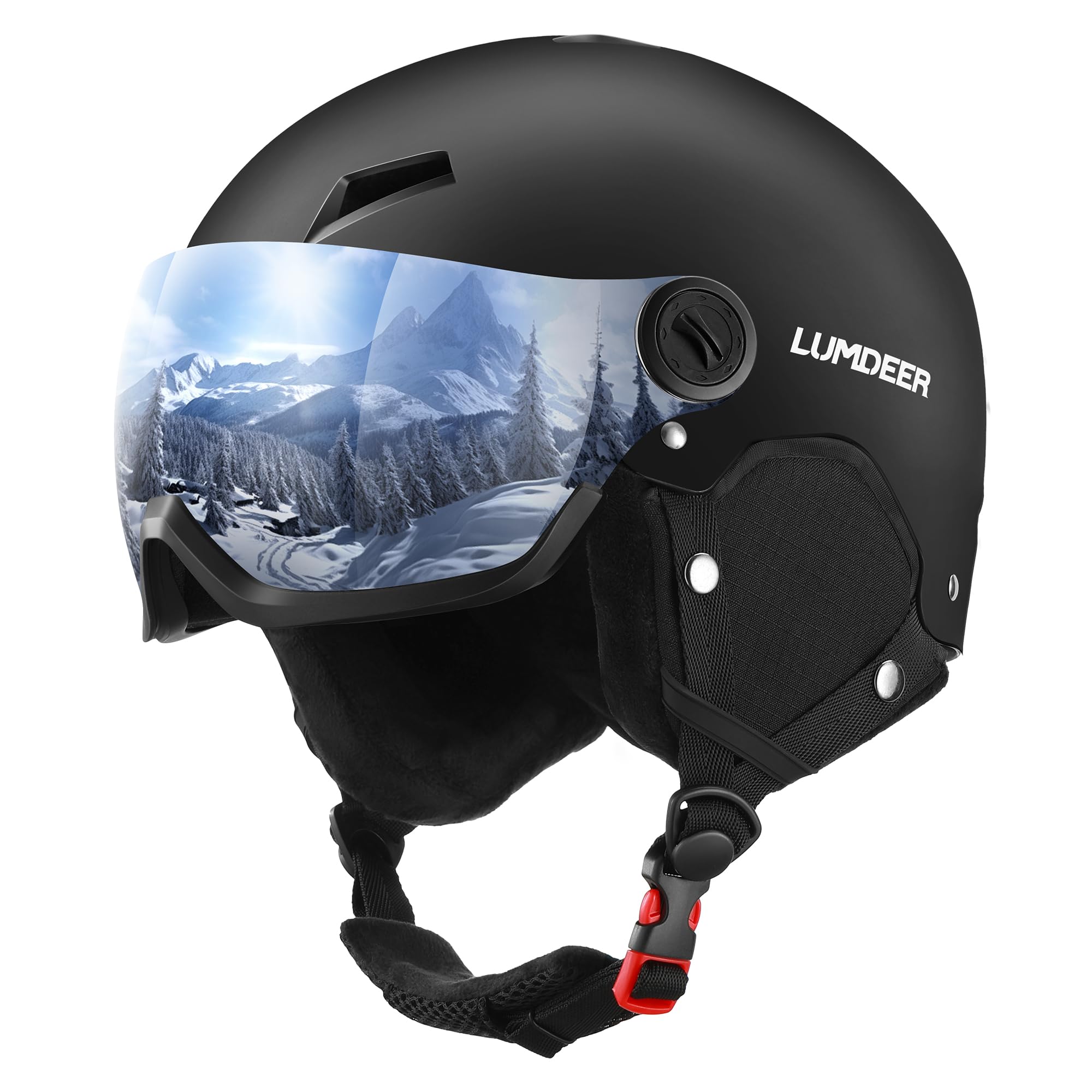 LUMDEER Ski Helmet with Visor
