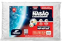 Travesseiro Nasa Alto - Nasão - Ideal p/Fronhas 50x70cm - Fibrasca, Branco