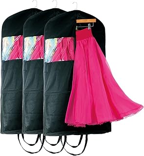 [クラッセ]旅する衣装ケース 1枚入り 衣類カバー 黒 不織布 収納 大容量 型崩れ防止 持ち運び衣装ケース