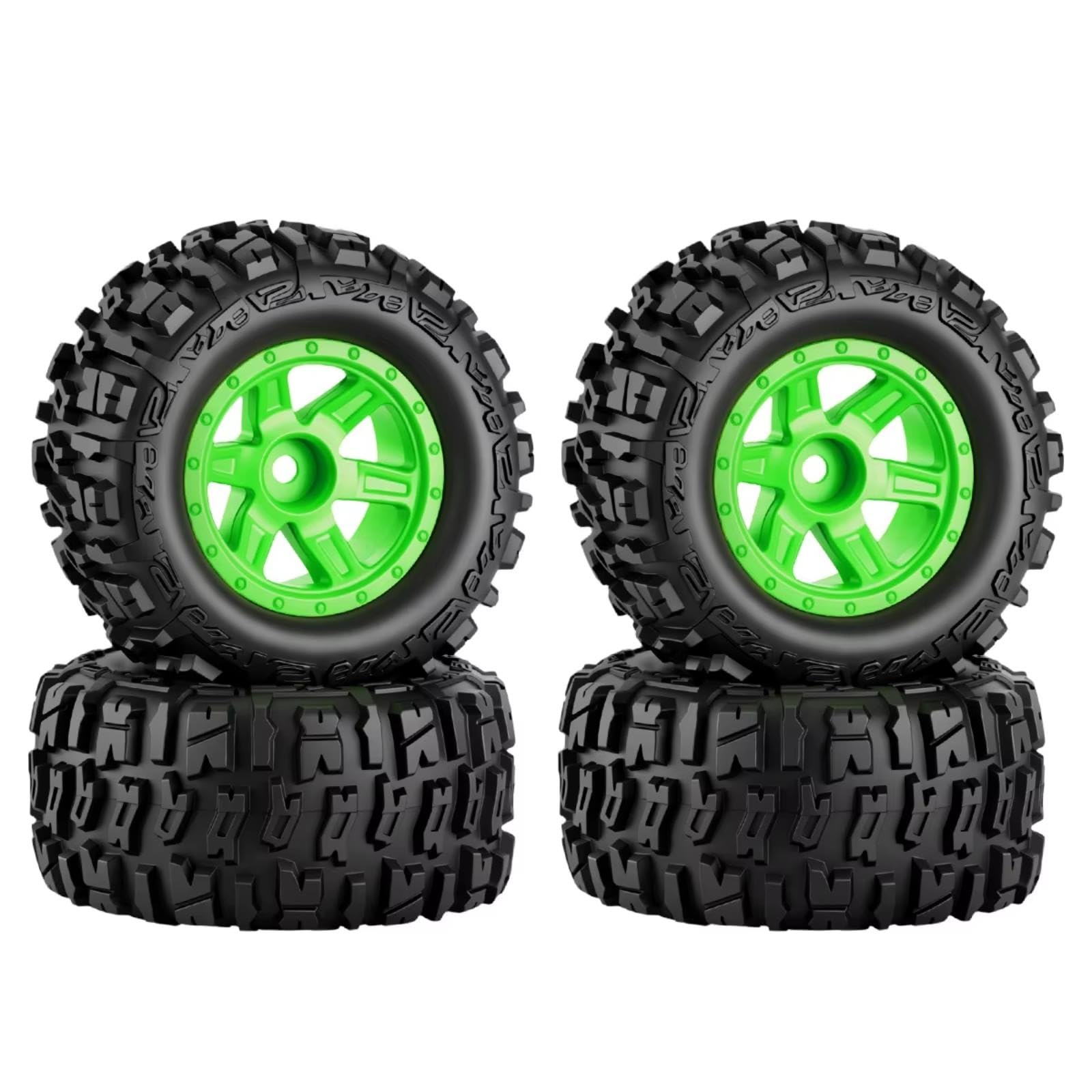 Ruedas Goma 87 Mm Neumáticos Hex 12 Mm para MJX para Wltoys 1/14 1/16 1/18