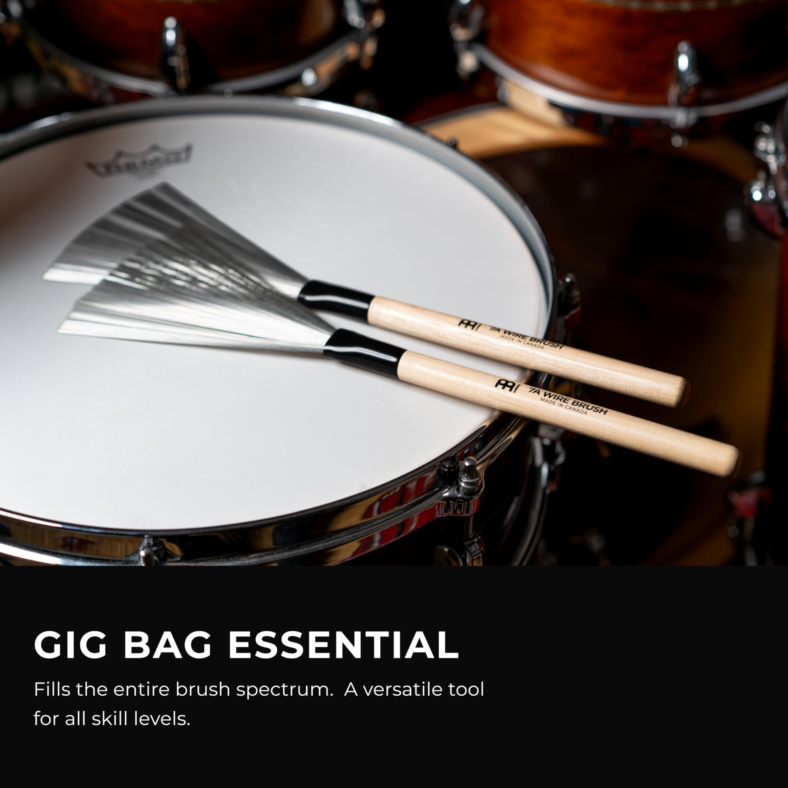 Meinl Stick & Brush - 7A FIXED WIRE BRUSH (SB302)