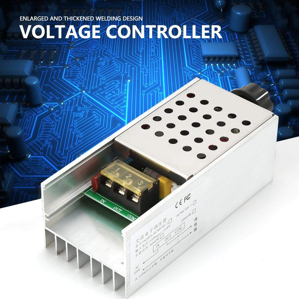 Régulateur de tension AC 220V 6000W SCR, régulateur de vitesse électrique, régulateur de température réglable