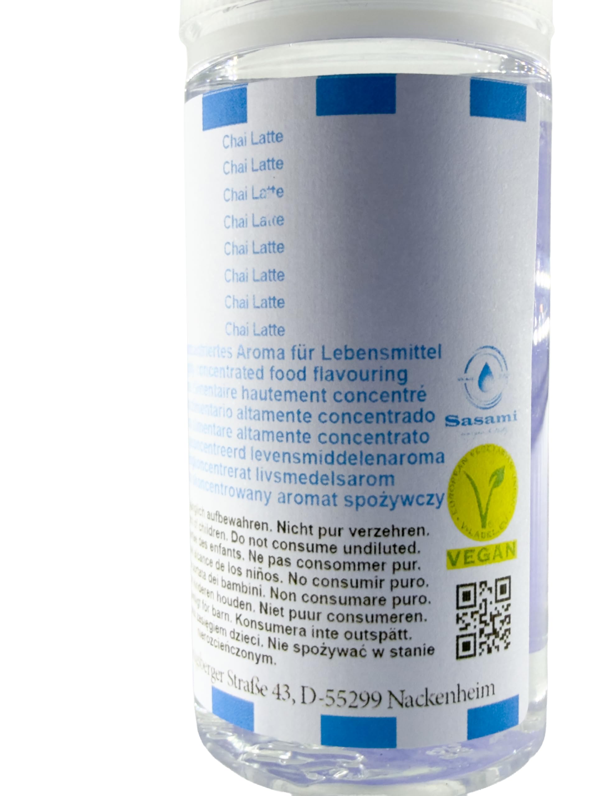 Chai Latte aromat koncentrat – Wegański – Sasami – 100ml