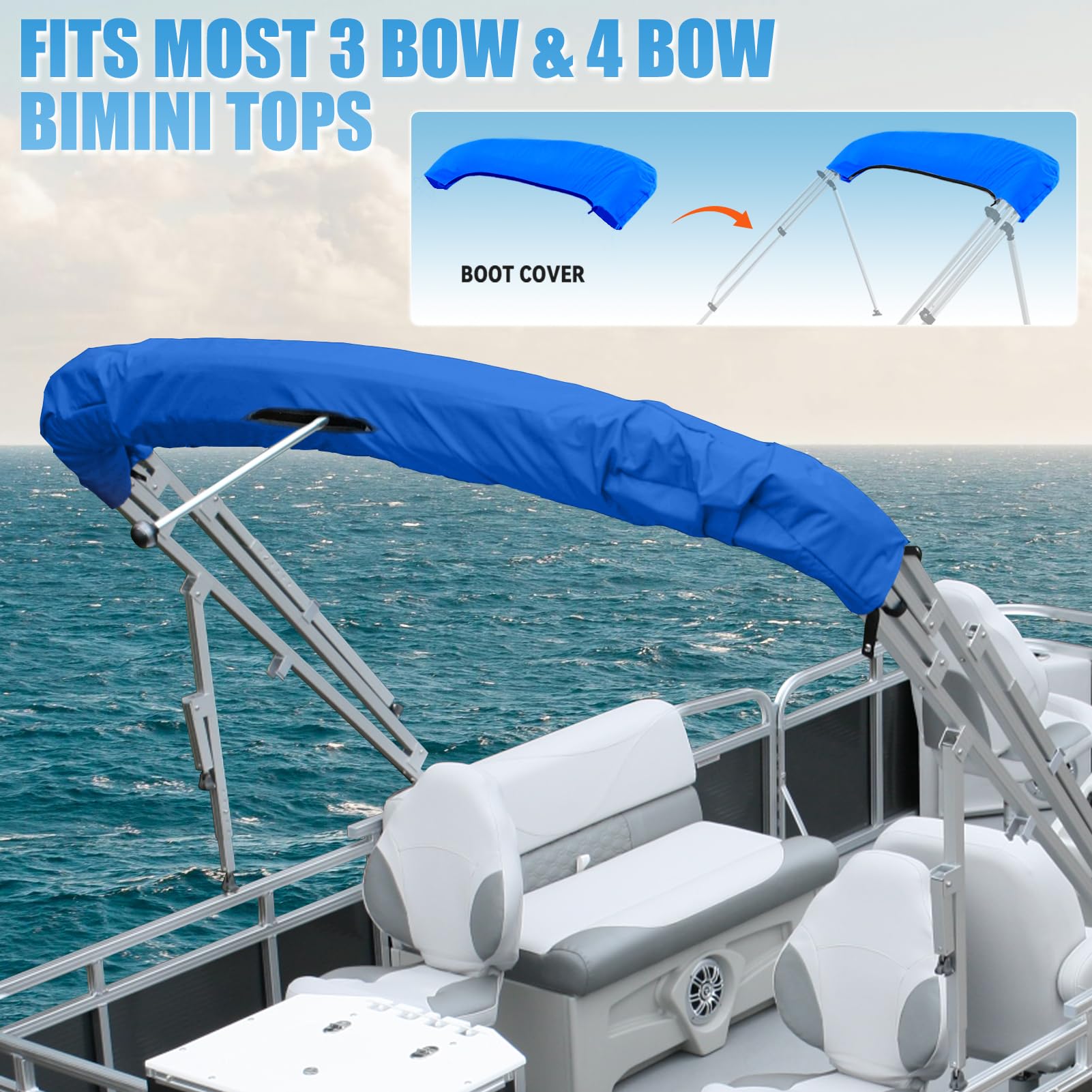 Pontoon Bimini Top Jon Boat Bimini Top Bow Bimini Top Cover For