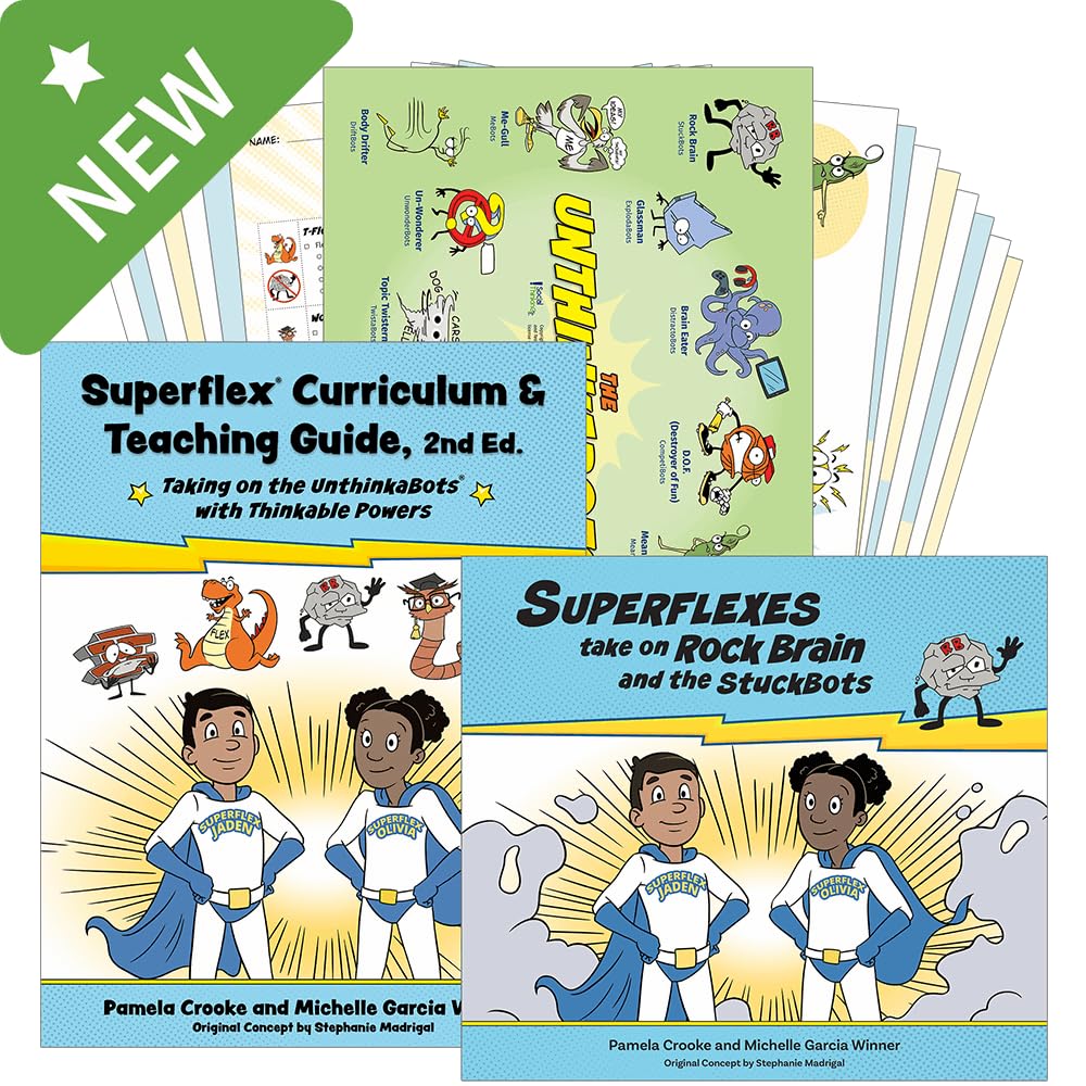 Superflex 2nd Edition Kit: Curriculum, Storybook, and Visuals: Pamela Crooke, Michelle Garcia Winner, Stephanie Madrigal: 9781962301015: Amazon.com: Books superflex-2nd-edition-kit-curriculum-storybook-and-visuals-pamela-crooke-michelle-garcia-winner-stephanie-madrigal-9781962301015-amazon-com-books