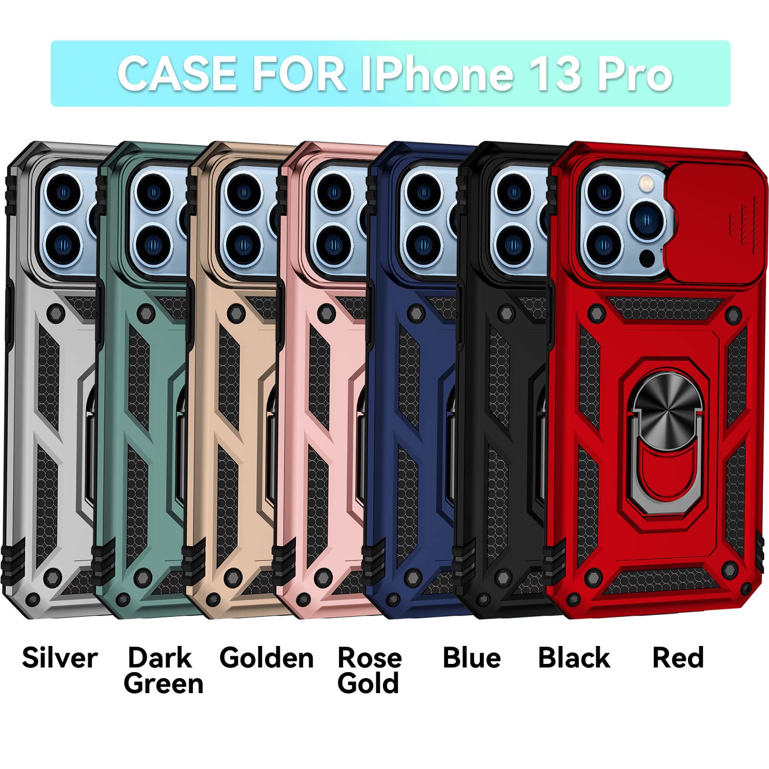 Hitaoyou IPhone 13 Case, IPhone 13 Case Camera Protection