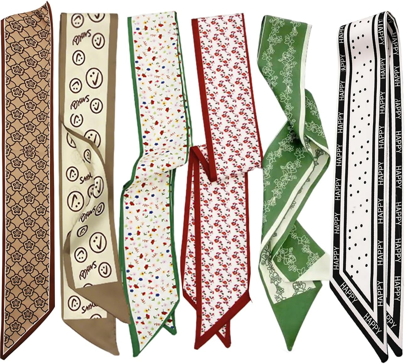 Purse Scarf Handbags For Women Skinny Hair Neck Accessories Scarves With Bag Scarfs Handle Fashion Lightweight
