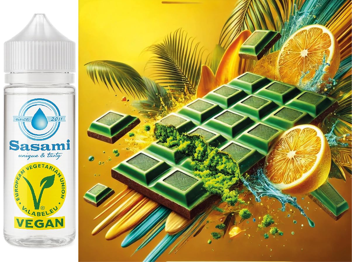 Schokolade Dubai Lemon Mirage - Zitrone Aroma Konzentrat - Vegan - Sasami - 100ml