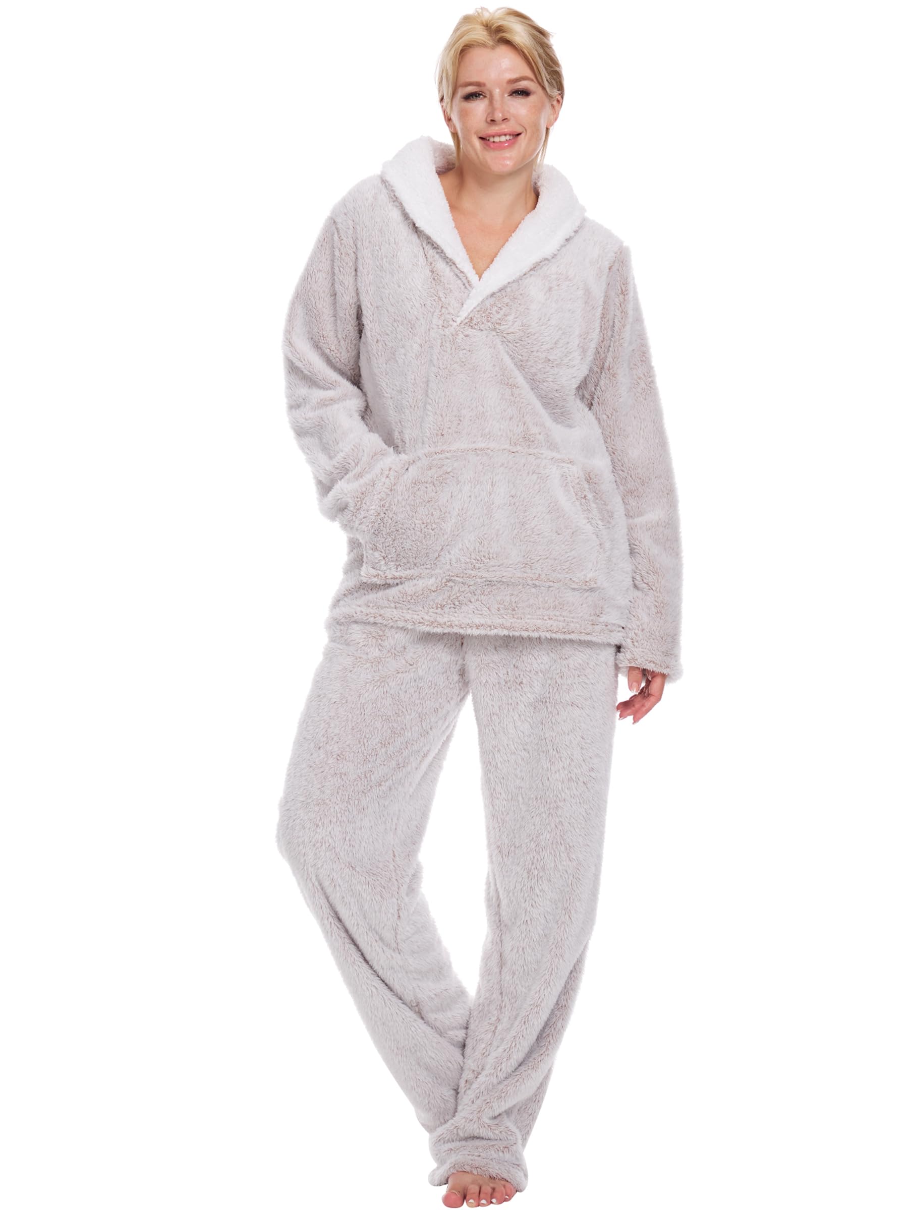 Istylish Fluffy Sherpa Set