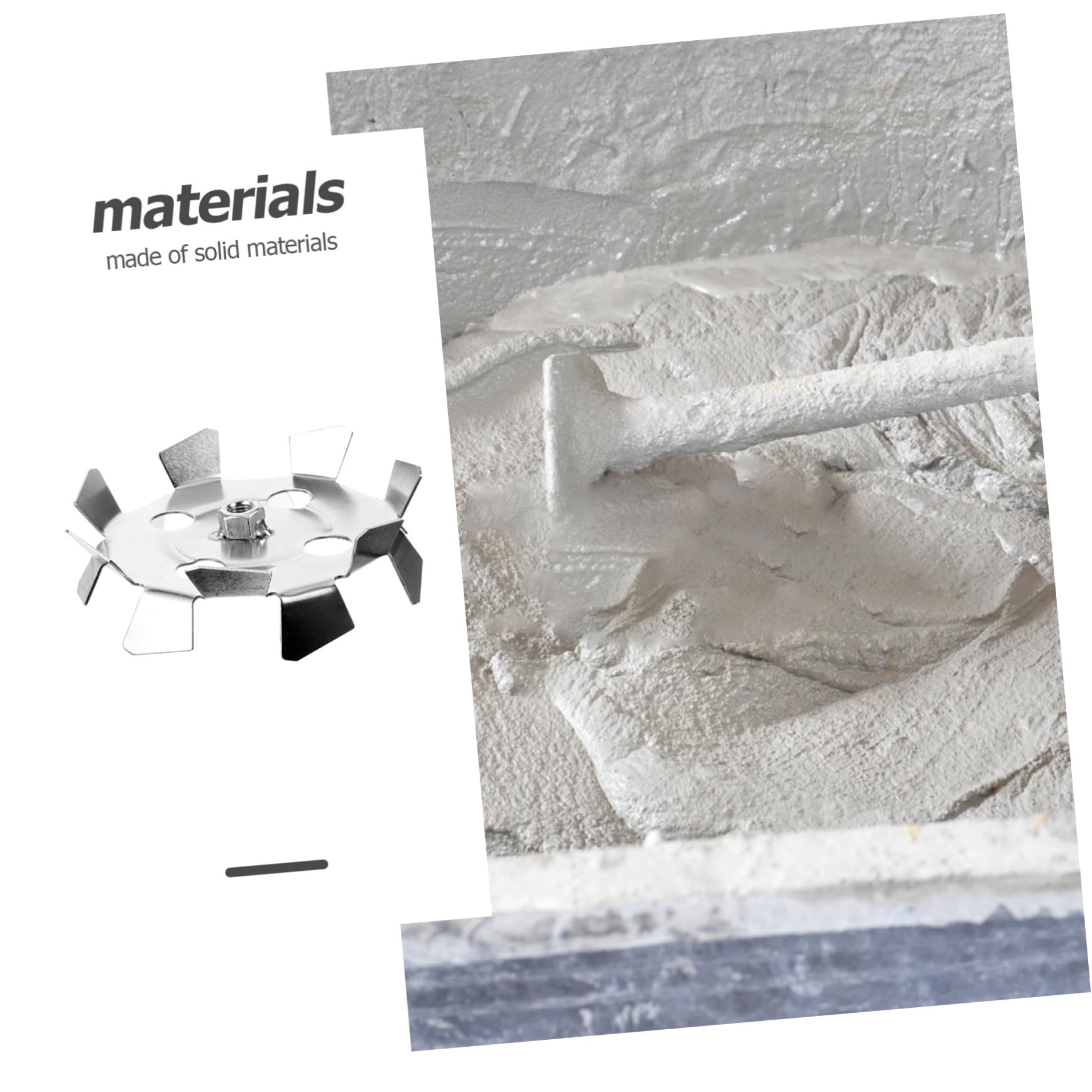 Hemobllo 5pezzi Mixer Per Muratura Per Trapano Accessorio Per Miscelare Vernici Strumento Versatile Facile Usare e Resistente