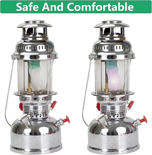 Miniatura 5 de 20 unidades de manto de linterna de propano para linterna de gas manto de luz de propano para acampar al aire libre linterna natural (20 piezas)