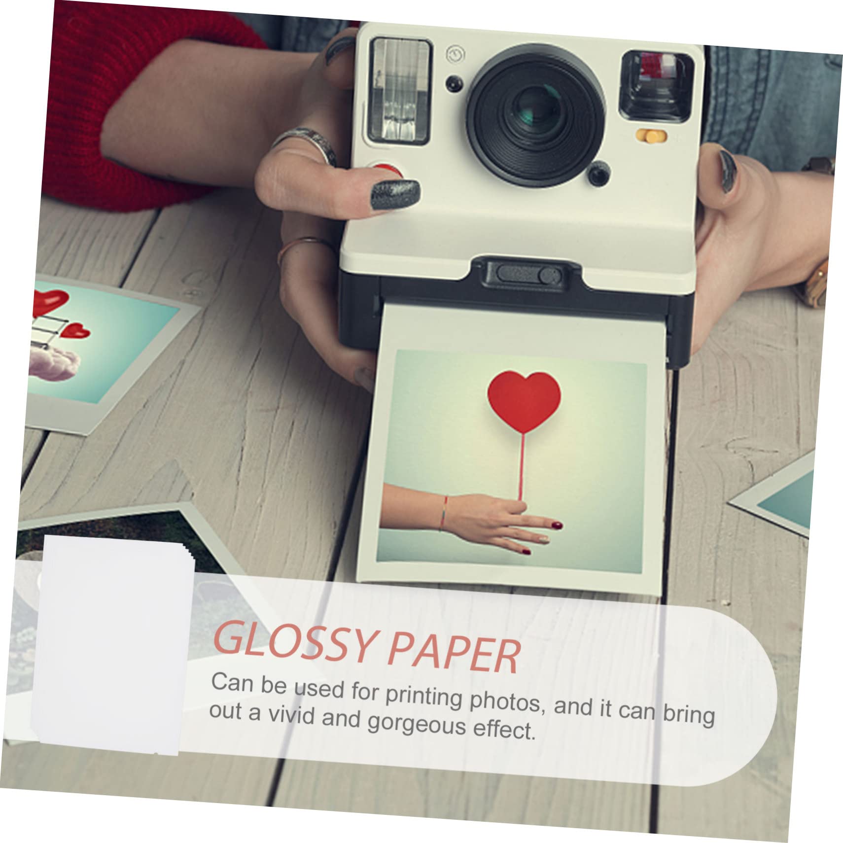 Gadpiparty Papel Fotográfico Impresoras De Inyección De Tinta Papel De Impresión Doble Cara Para Tarjetas De Visita Y Proyectos Escolares 10 Hojas*5