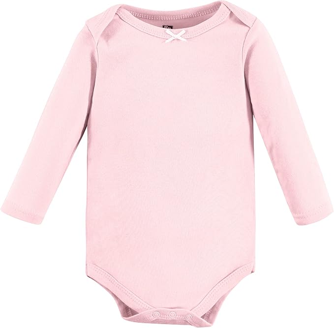 Bodies Bebé Niña Algodón Manga Larga Pack 5 miniatura 4