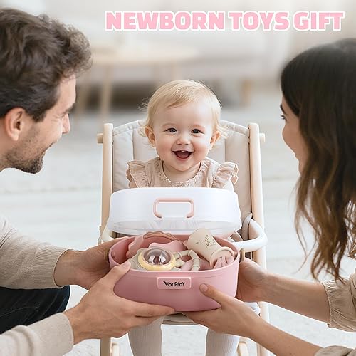 Miniatura 8 de Juguetes para bebés de 0 a 6 meses, sonajeros para bebés, juguetes de dentición de 3 a 6 meses, juguetes para bebés de 6 a 12 meses, 10 sonajeros