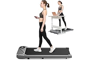 THERUN Mini Treadmill for Home or Office