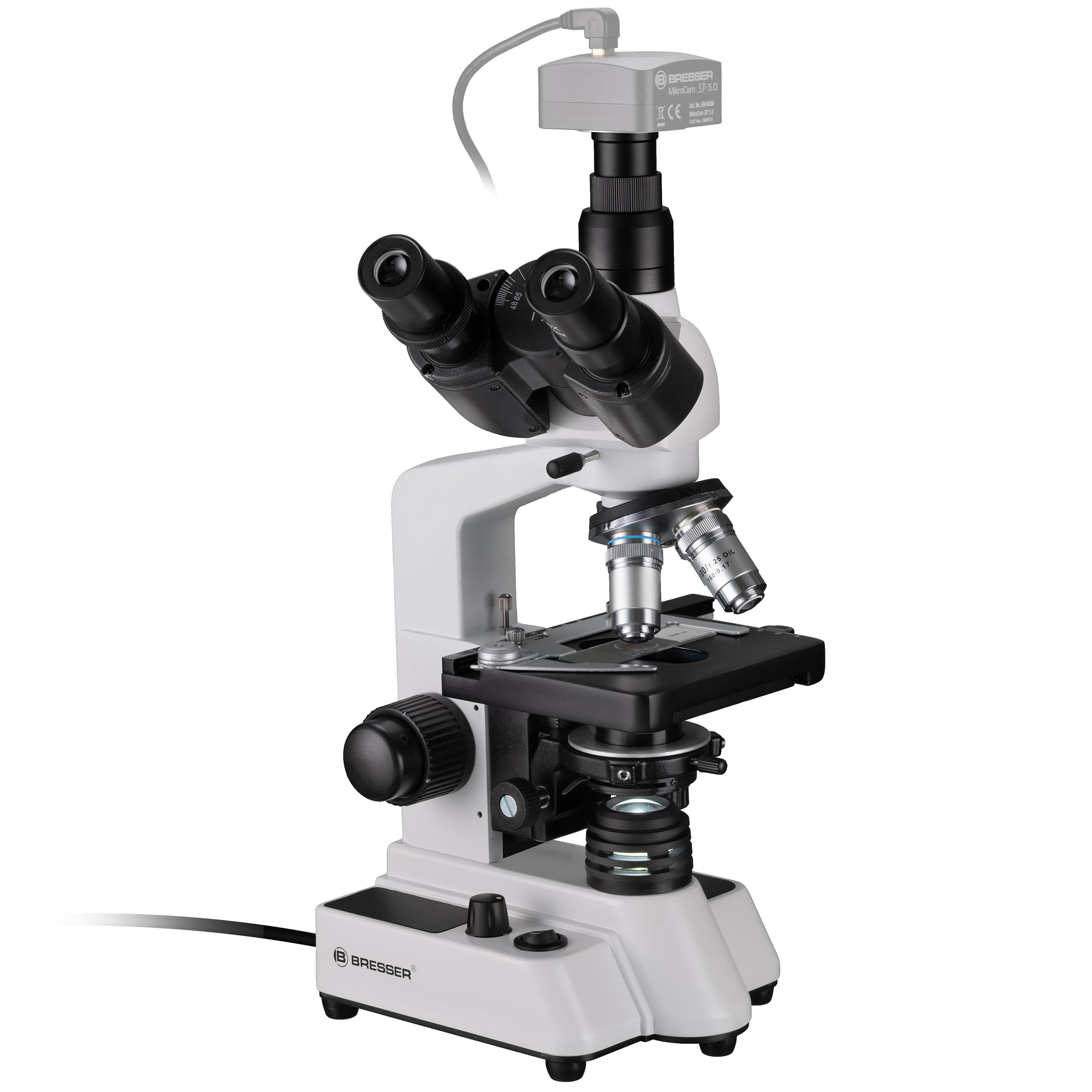 Bresser Researcher Trino 40-1000x Microscopio