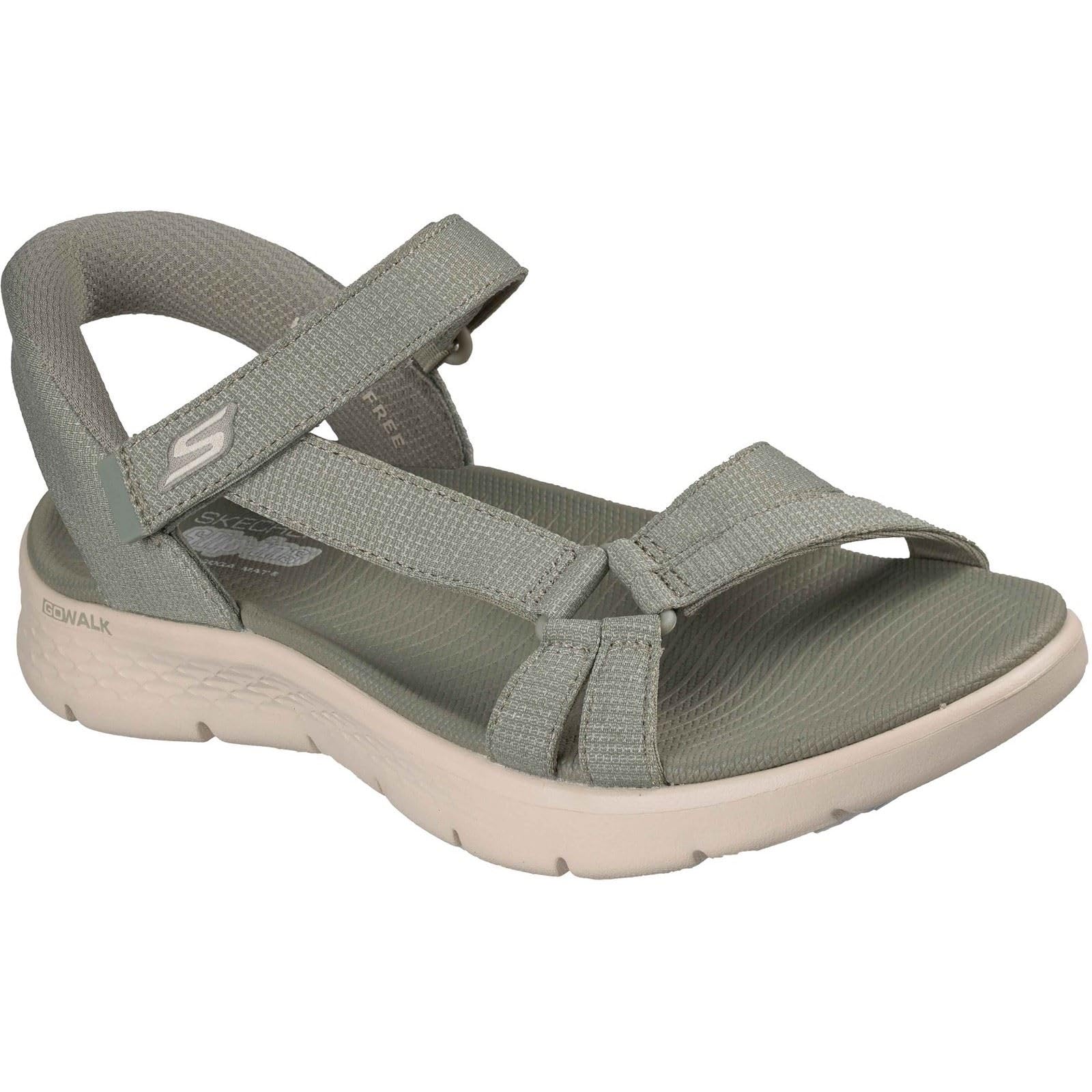 Skechers Damen Go Walk Flex Sandal-Illuminate Hands Free Slip-ins Fischersandale