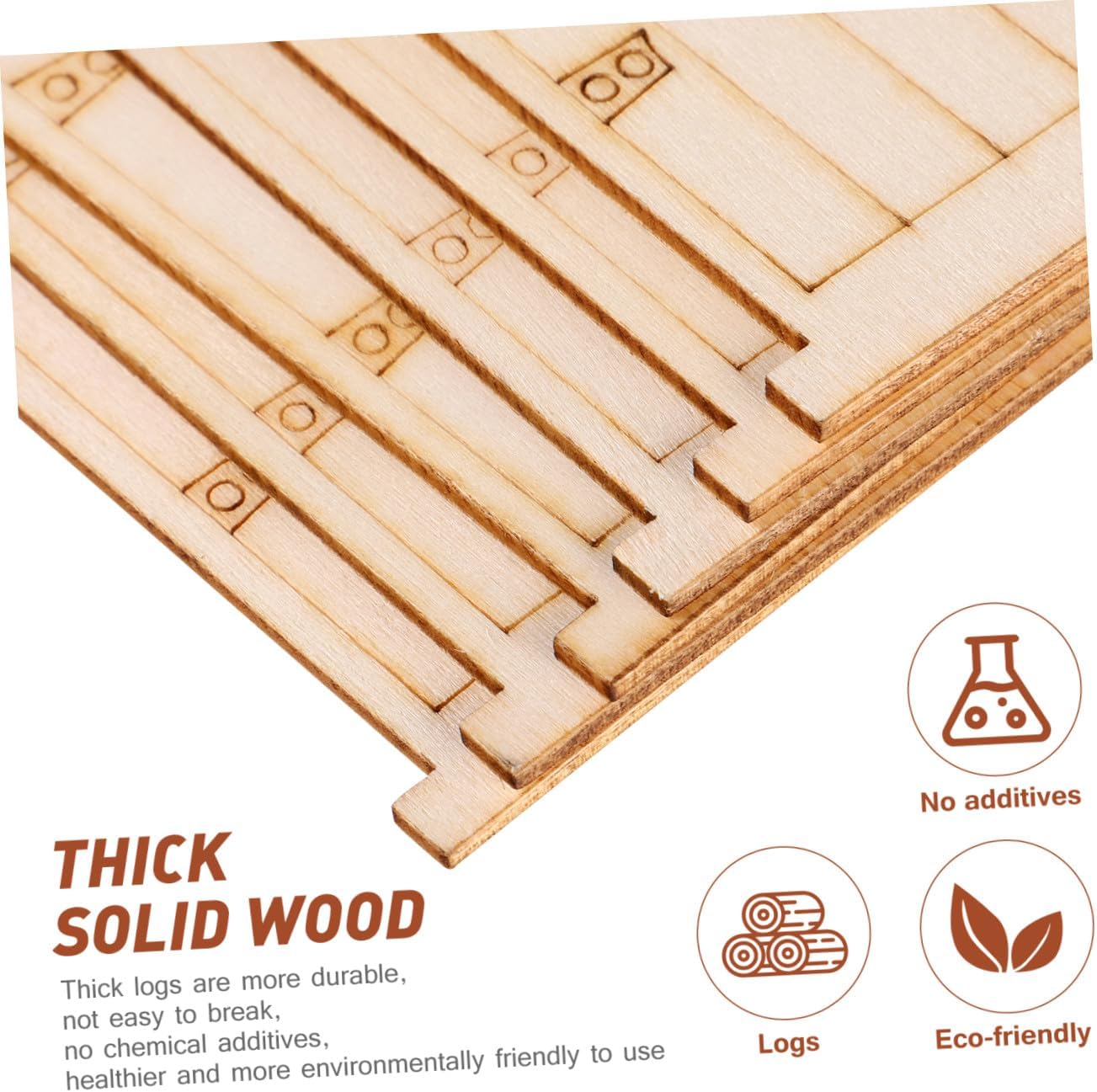Vosarea 50PCS Fairy Theme Mini Doors Wooden Miniature Doors Wood Fairy Garden for Art and Crafting