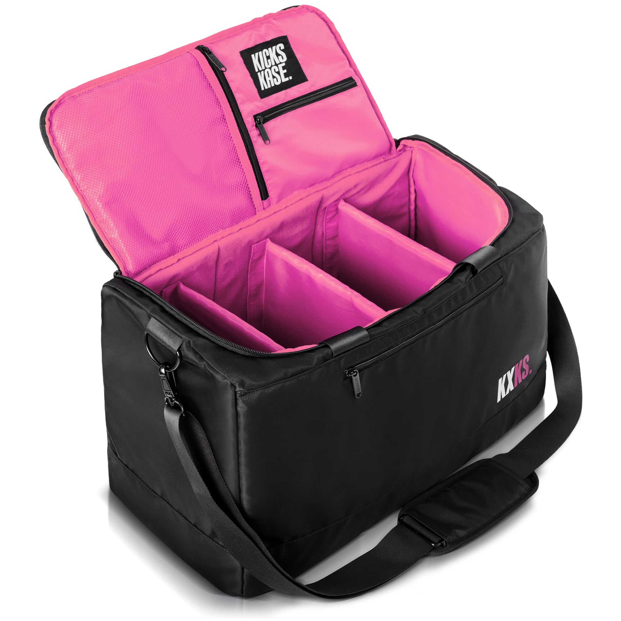 Kicks Kase Essential Sneaker Duffle Bag - Travel Duffel Bags for Shoes, Travel Sneaker Bag, Perfect Gym Sports Bag, Traveling & Luggage, Heavy Duty Travel Accessories