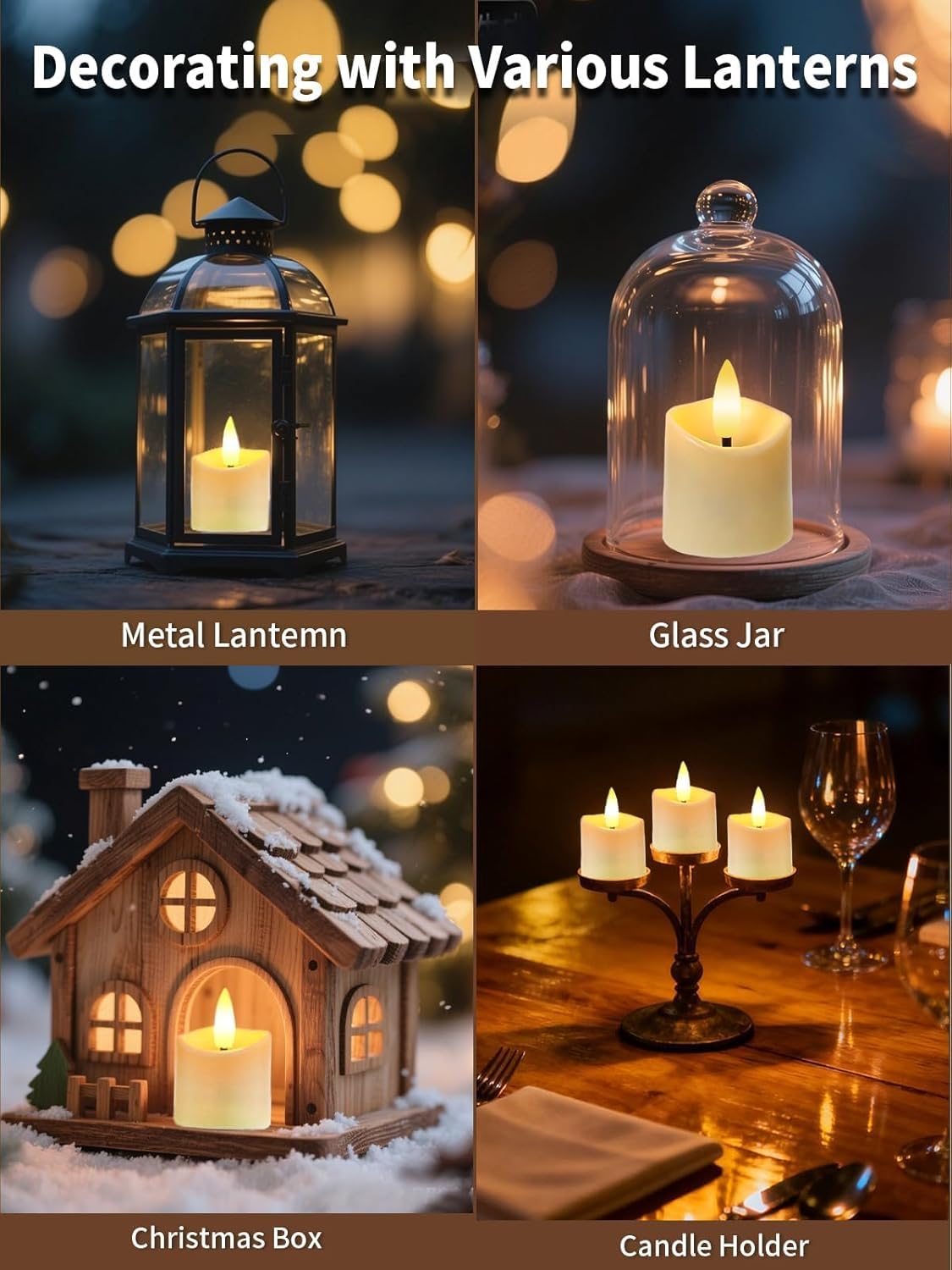 Rechargeable Flameless Candles with Remote Timer, 6pcs Flickering Tea Lights Candles Battery Operated, Fake Votive Candles for Home Decor, Easter, Wedding Party and Valentines Decor