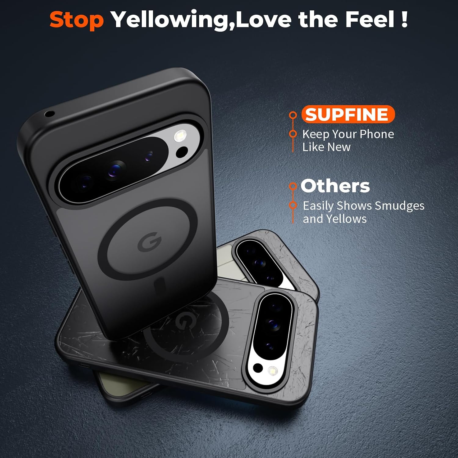 SUPFINE Magnetic Pixel 10 Pro XL Case with Screen Protector - Image 6