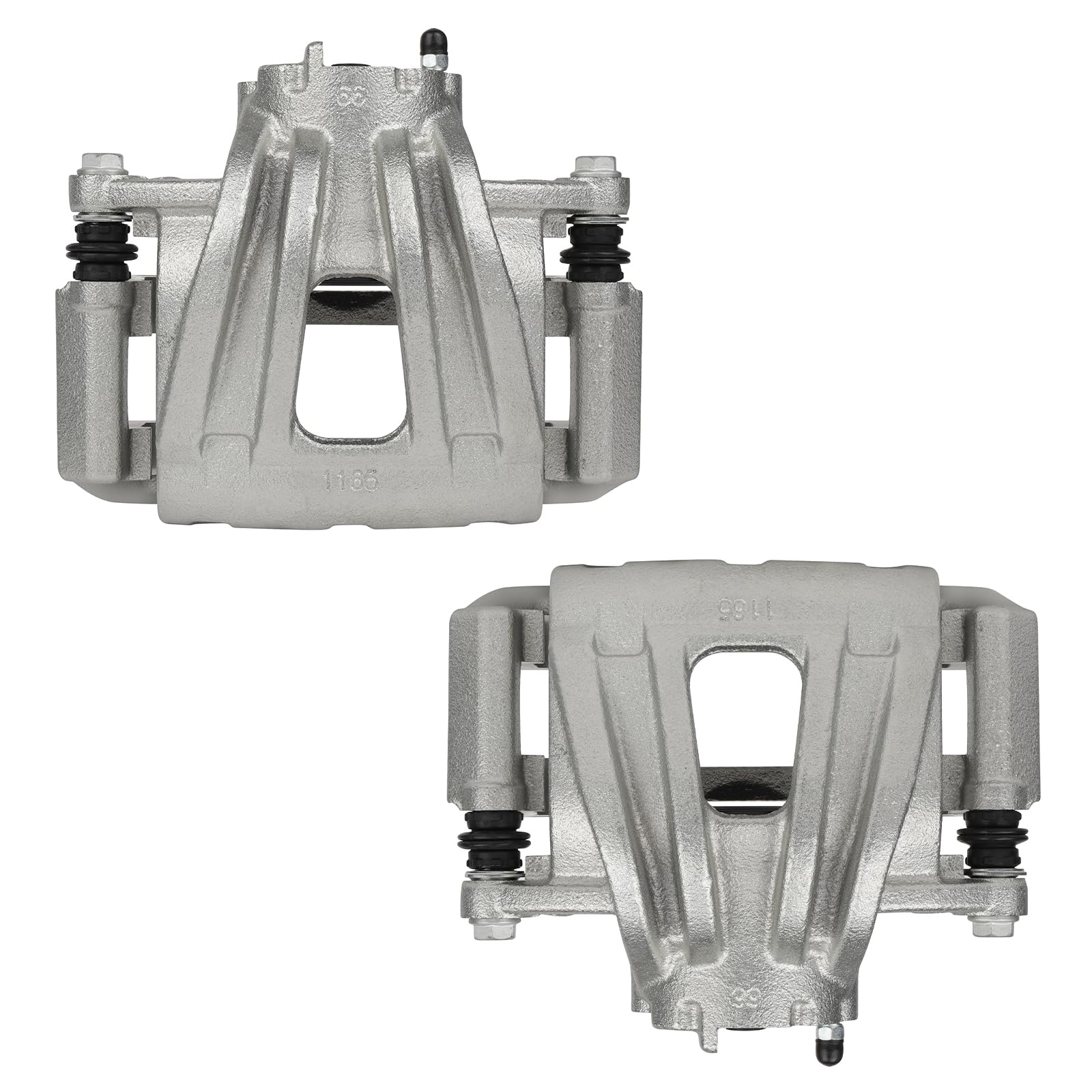 SCITOO Front Left+Right Brake Calipers With Bracket 18B4845 18B4844 Compatible For Jeep Liberty 2002-2007