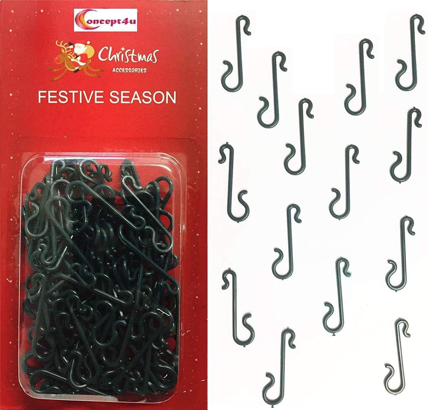 100 Christmas Tree Hooks PM133 Amazon.co.uk Home & Kitchen