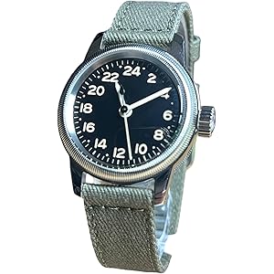時計 DM11 Amazon | [M.R.M.W.] ミリタリー腕時計 メンズ TYPE A-11 24H