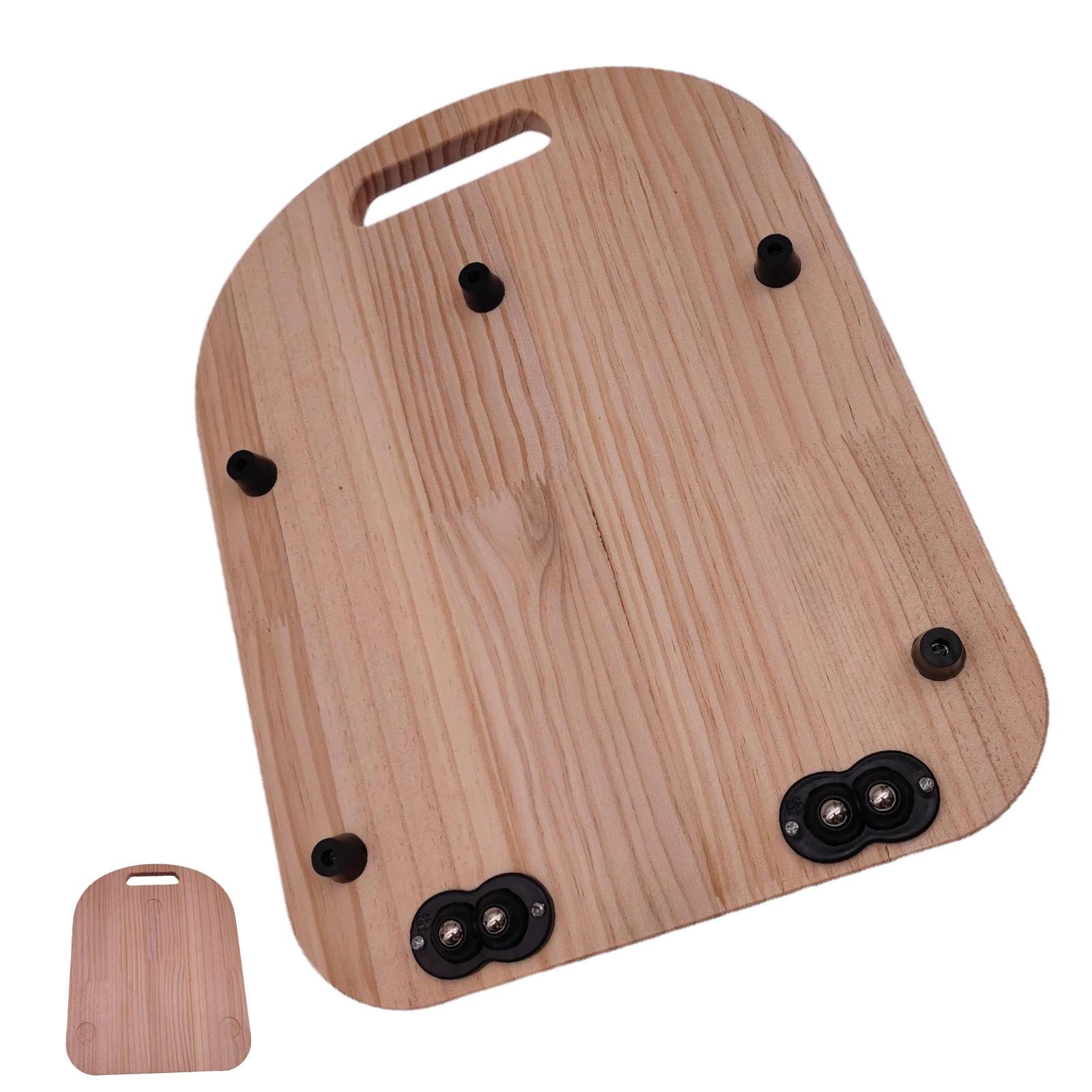 Alfombrilla deslizante para mezcladora de madera y bases para robots de cocina