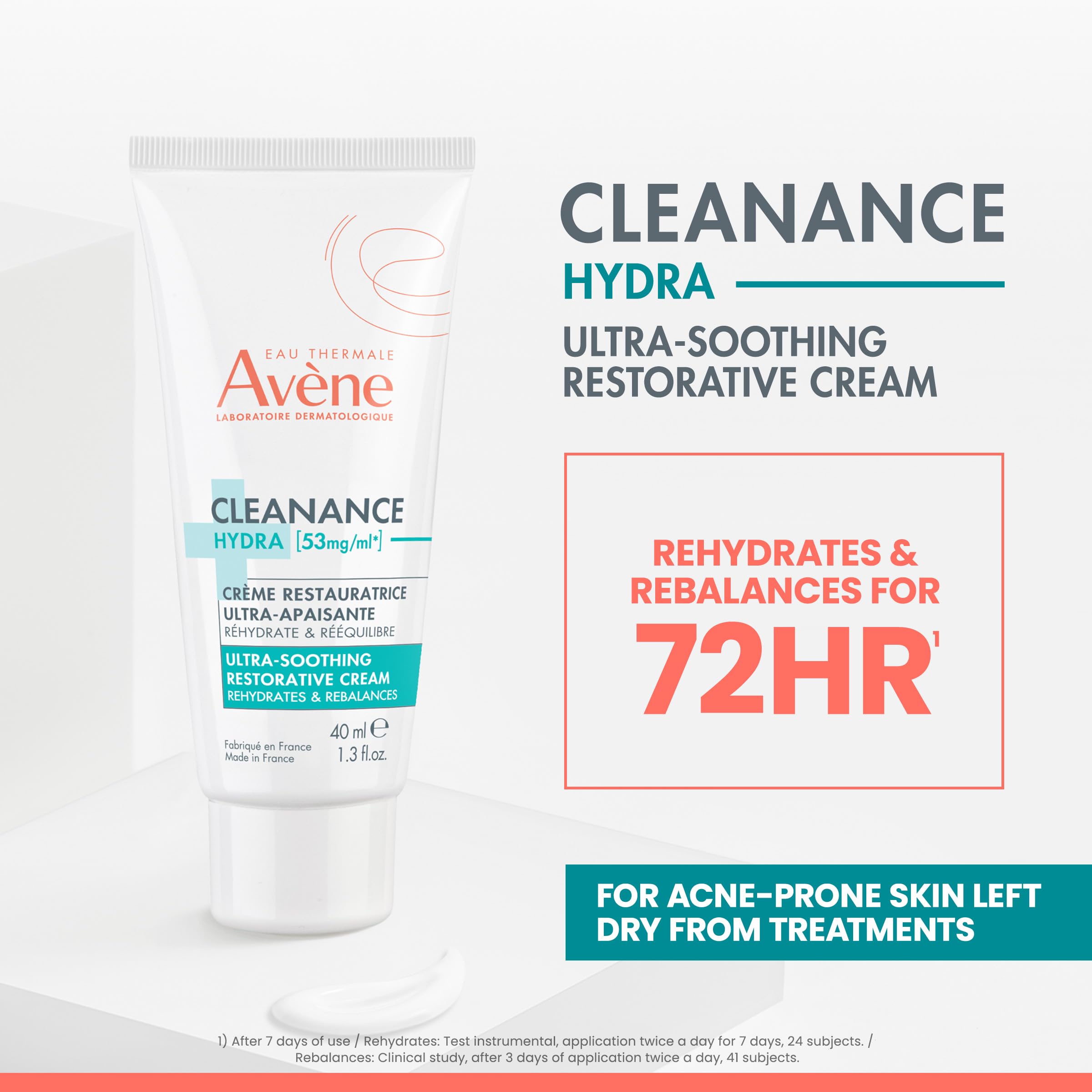 AVENE CLEANANCE Soin Anti-irritant et Hydratant (40 ml)