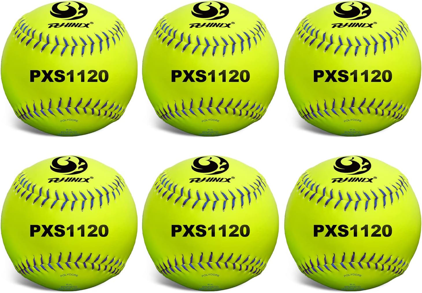 PHINIX Softball Official Size and Weight for Practice Recommended for Training