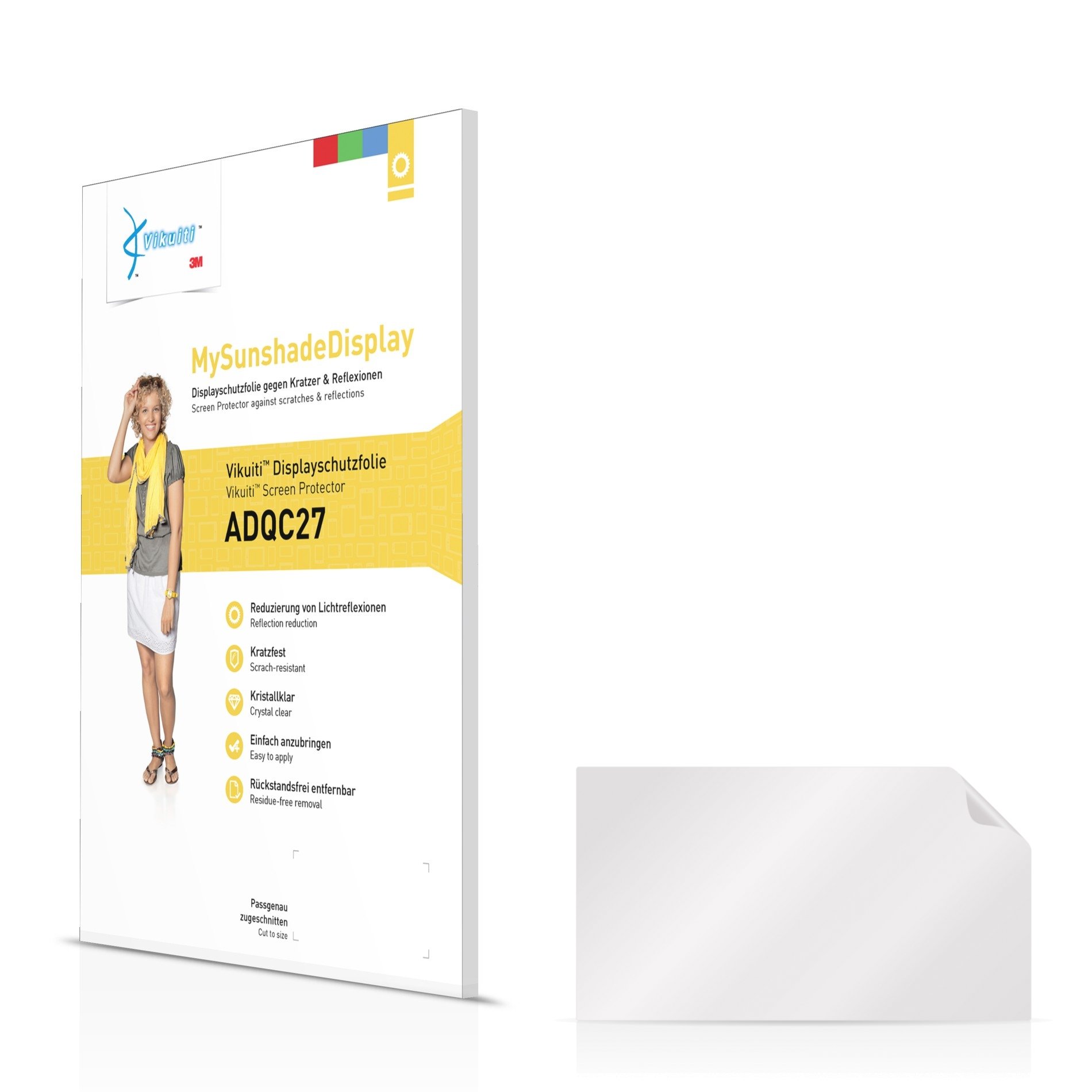 Vikuiti screen protector ADQC27 from 3M for 47.0 cm (18.5 Zoll) [410 x 231 mm]