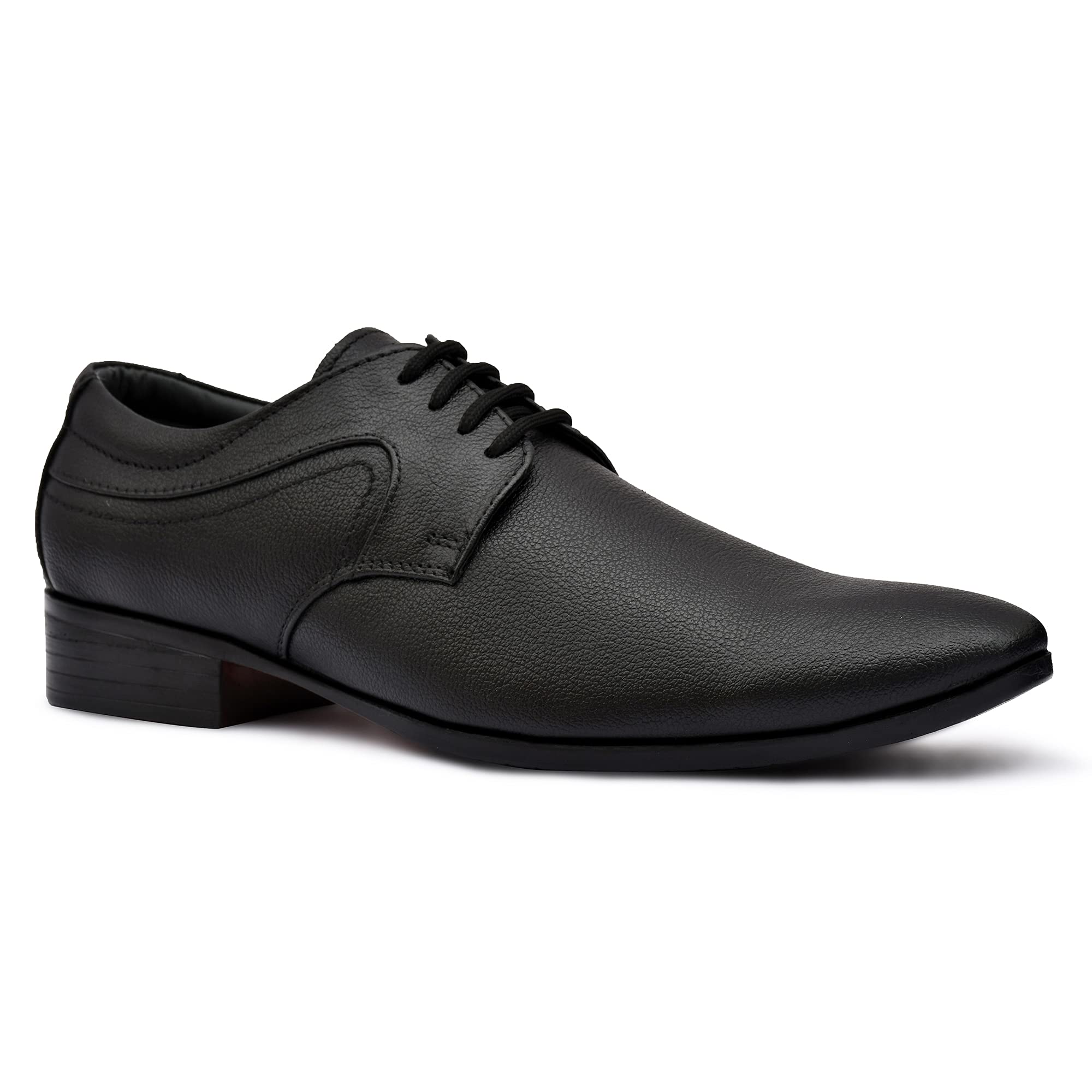 MAEVE & SHELBY Leather Formal Derby Shoes for Men Black (B094ZSVB6S) Amazon Price History, Amazon Price Tracker