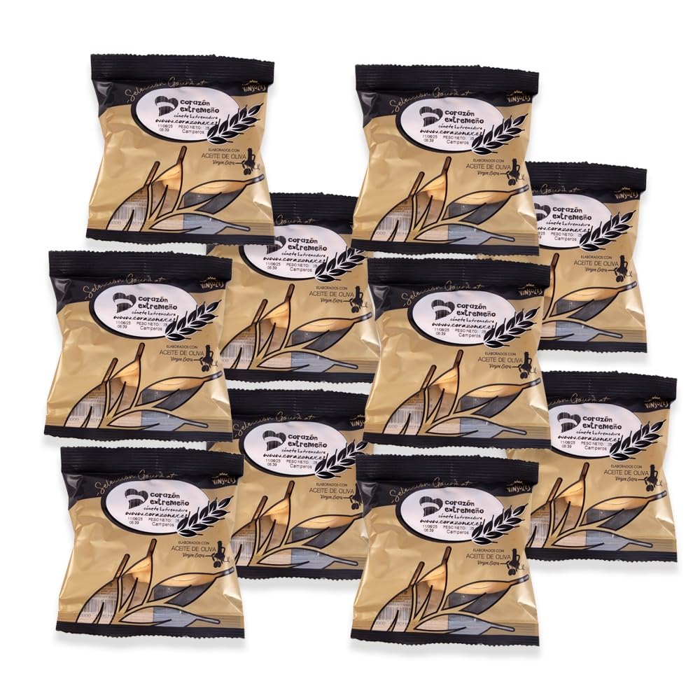 BOLSAS Picos de Pan Artesanos Gourmet Corazón Extremeño