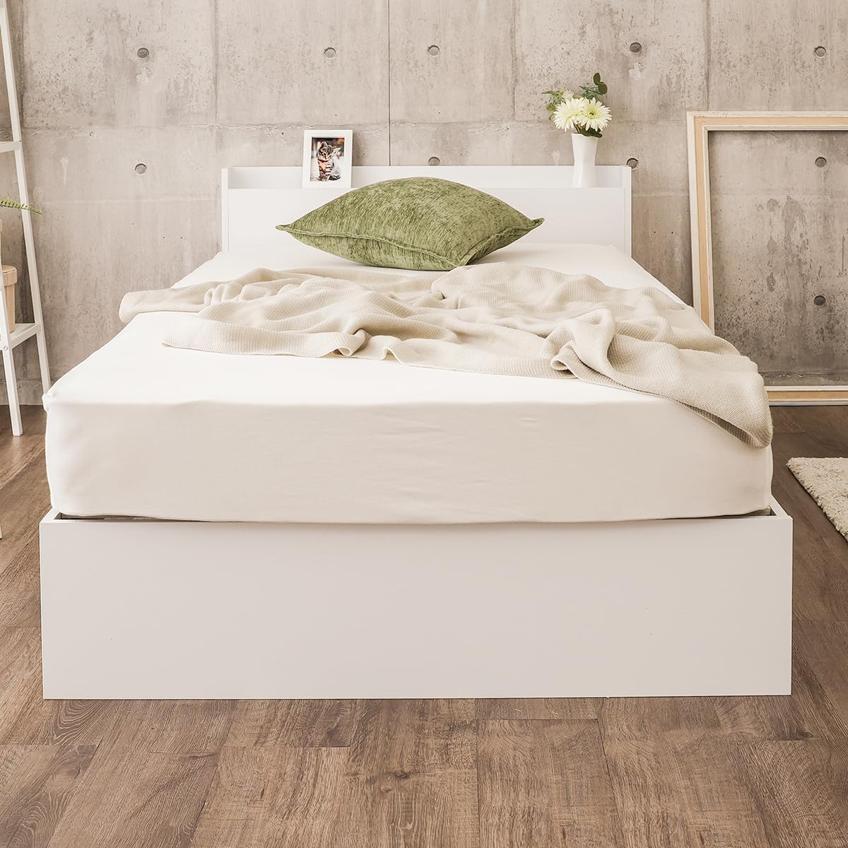 NEO CRASY 宮付き 収納 ベッド シングル ベッドフレーム すのこ