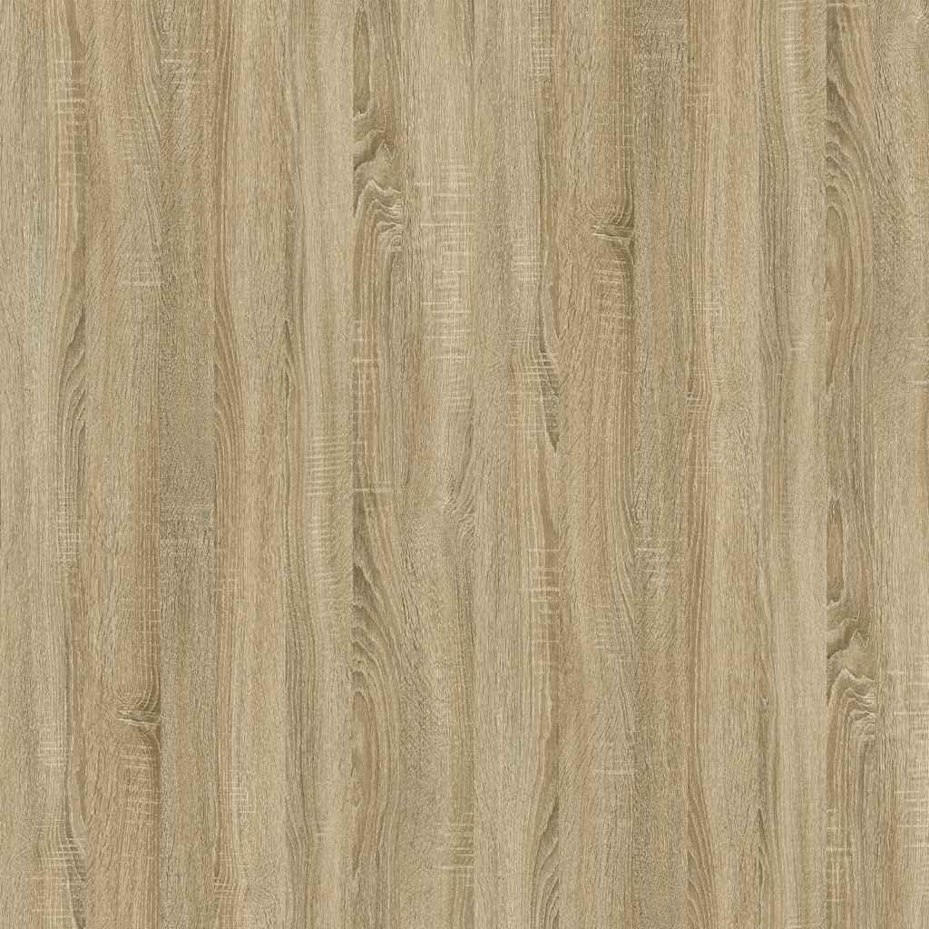 Stolik kawowy dąb Sonoma 60 x 44,5 x 45 cm, materiał drewnopochodny z regulacją wysokości, meble do salonu z miejscem do przechowywania, stolik pomocniczy, stolik na sofę i stół do salonu do