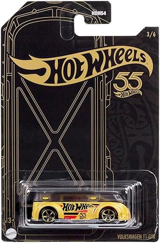 Miniatura 1 de Hot Wheels Volkswagen T1 GTR, 55 aniversario Peal &amp; Chrome Chase