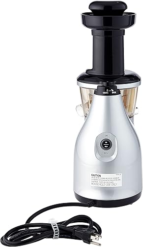 Miniatura 3 de Omega VRT350 exprimidora de baja velocidad con barrena individual vertical de dos fases para uso intenso Plateado